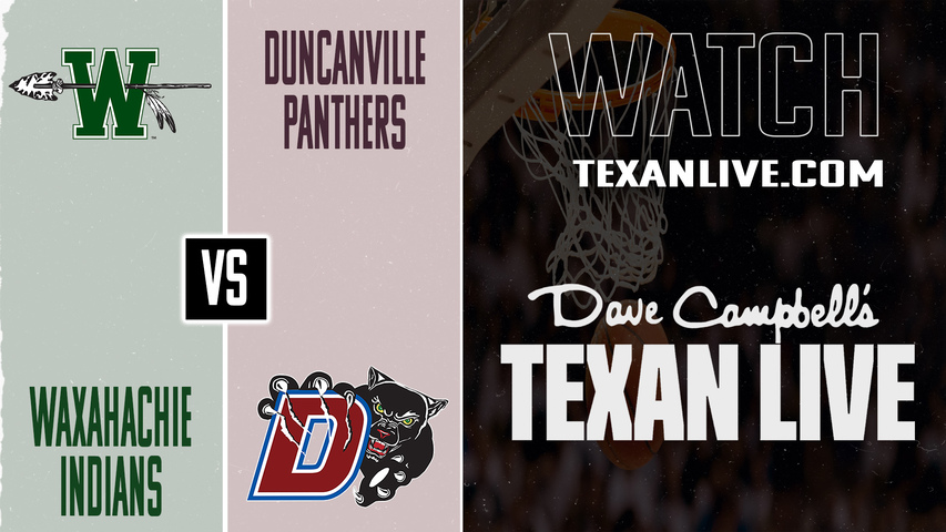 Waxahachie vs Duncanville – 7:30 PM – 02/13/2026 – Boys Basketball – Live from Duncanville High School