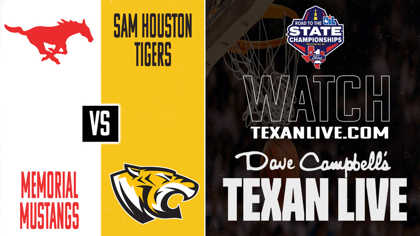 Spring Branch Memorial vs Sam Houston – 7:00 PM – 02/16/2026 – Girls Basketball – Live from Delmar Field House