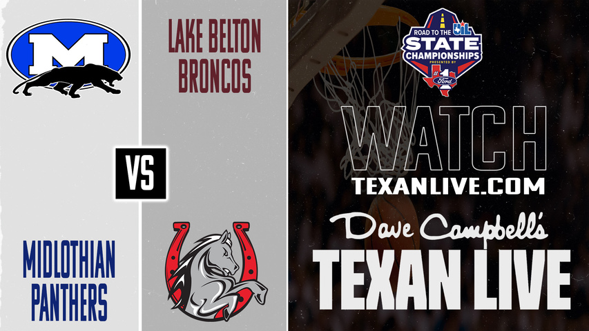 Midlothian vs Lake Belton – 6:00 PM – 02/16/2026 – Girls Basketball – Live from Midway High School