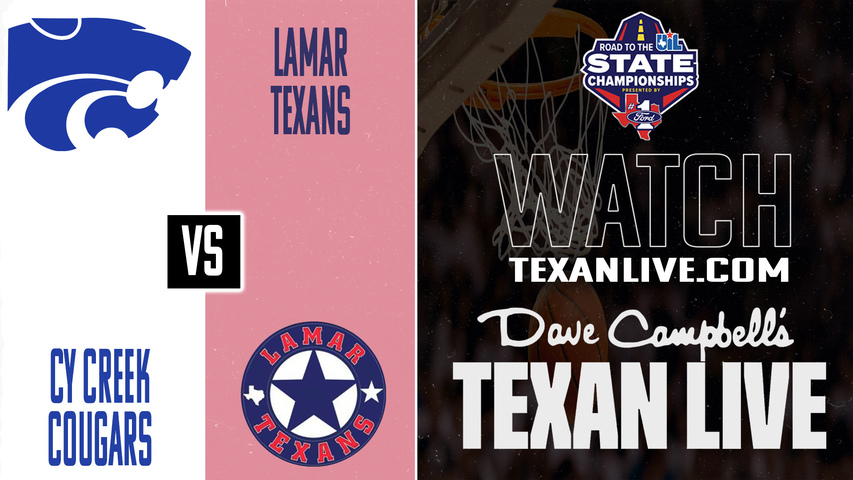 Cy Creek vs Lamar – 7:00 PM – 02/17/2026 – Girls Basketball – Live from Delmar Fieldhouse