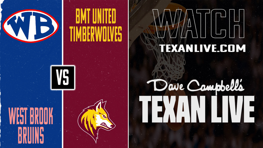 West Brook vs Beaumont United – 7:00 PM – 02/17/2026 – Boys Basketball – Live from Beaumont United High School