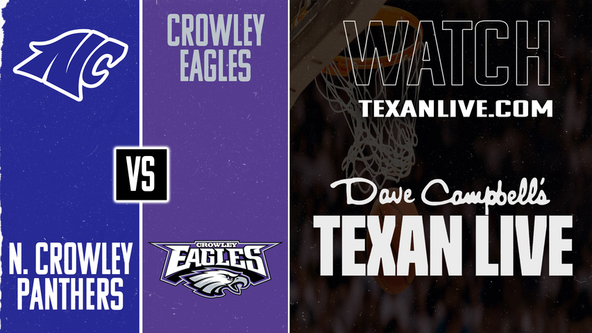 North Crowley vs Crowley – 7:00 PM – 02/18/2026 – Boys Basketball – Live from Wilkerson-Greines Activities Center