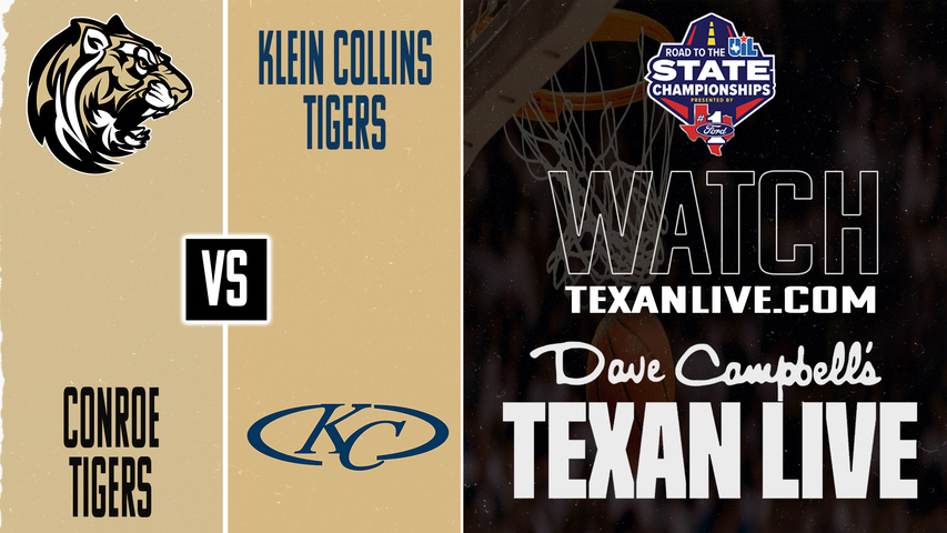 Conroe vs Klein Collins – 6:30 PM – 02/20/2026 – Girls Basketball – Live from Dekaney High School - Area Round Playoffs
