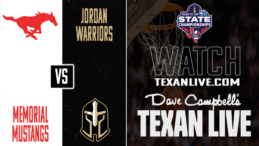 Spring Branch Memorial vs Jordan – 6:00 PM – 02/20/2026 – Girls Basketball – Live from Merrell Center - Area Round Playoffs