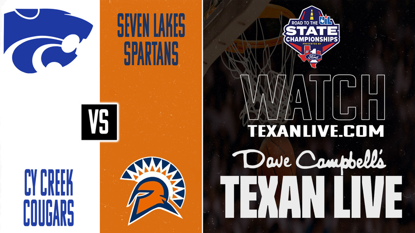 Cy Creek vs Seven Lakes – 6:30 PM – 02/20/2026 – Girls Basketball – Live from Cy Park High School - Area Round Playoffs