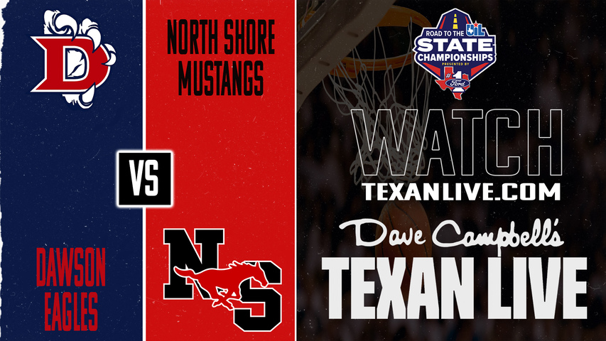 Dawson vs North Shore – 7:00 PM – 02/20/2026 – Girls Basketball – Live from Clear Brook High School - Area Round Playoffs