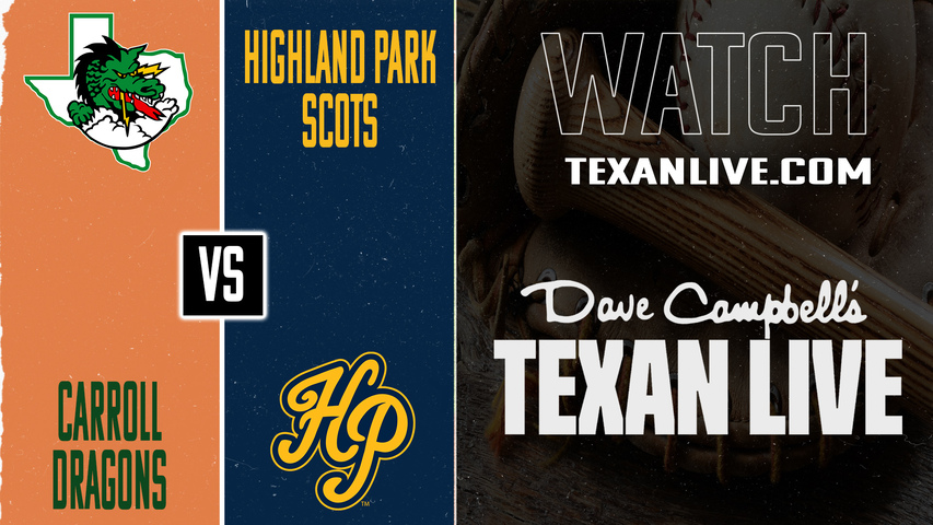 Southlake Carroll vs Highland Park – 12:30 PM – 02/28/2026 – Baseball – Live from Dragon Baseball Complex