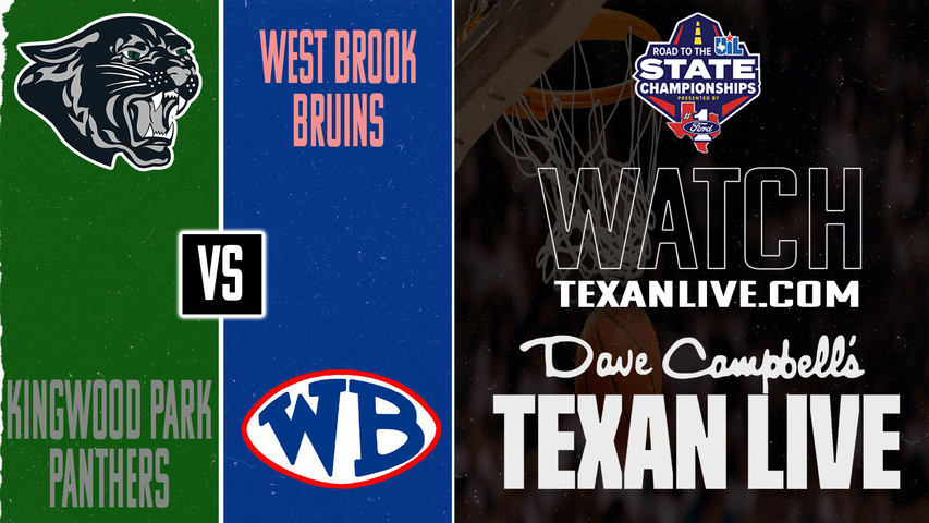 Kingwood Park vs Beaumont West Brook – 7:00 PM – 02/27/2026 – Boys Basketball – Area Round – Playoffs – Live from East Chambers High School