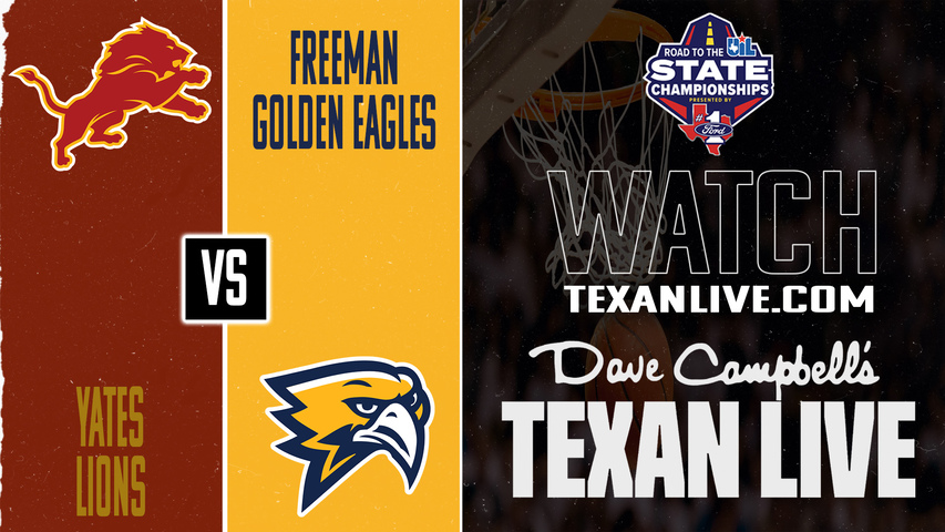 Houston Yates vs Katy Freeman – 6:00 PM – 03/02/2026 – Boys Basketball – Regional Semifinals – Live from Merrill Center