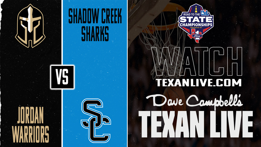 Jordan vs Shadow Creek – 6:30 PM – 03/03/2026 – Boys Basketball – Regional Semifinals – Live from Wheeler Field House