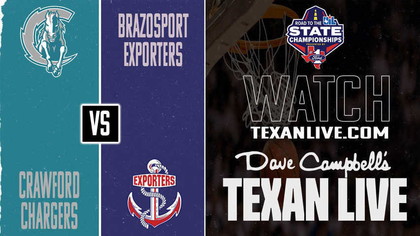 Fort Bend Crawford vs Brazosport – 6:00 PM – 03/10/2026 – Boys Basketball – State Semi Finals – Playoffs – Live from Merrell Center