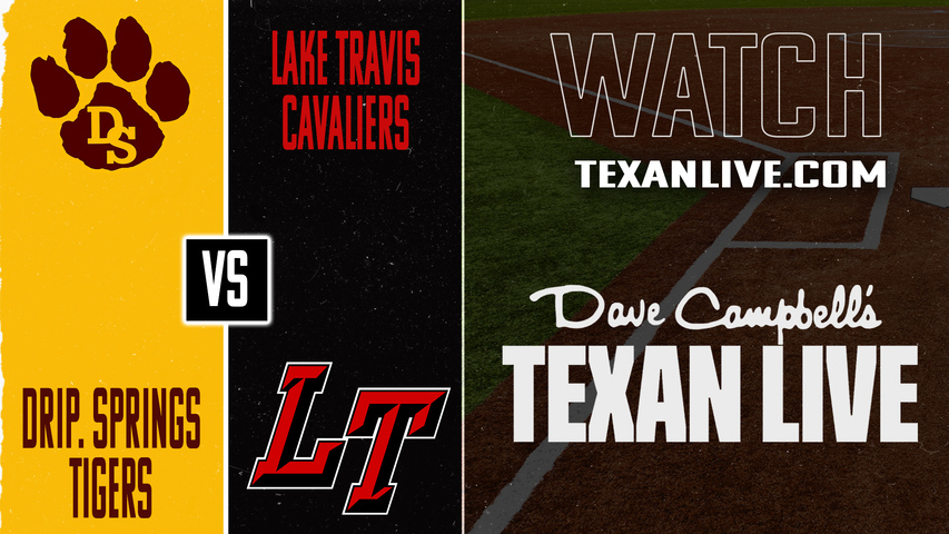 Dripping Springs vs Lake Travis – 7:00 PM – 03/10/2026 – Softball – Live from Lake Travis High School