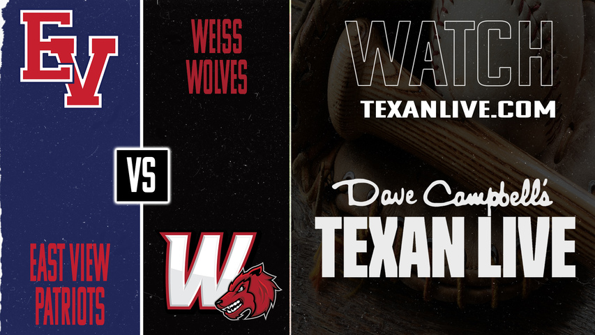 East View vs Weiss – 7:00 PM – 03/11/2026 – Baseball – Live from Weiss High School