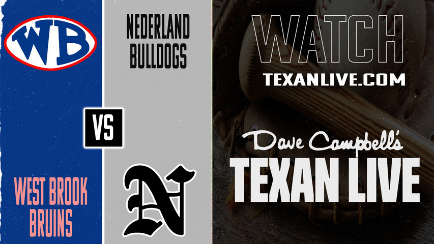 Westbrook vs Nederland – 6:30 PM – 03/17/2026 – Baseball – Live from Nederland High School