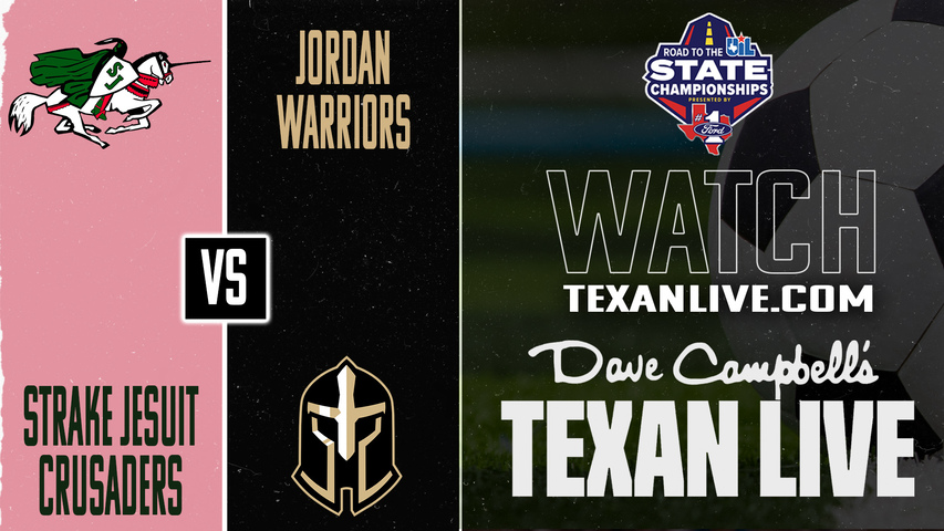 Strake Jesuit vs Jordan – 7:30 PM – 03/20/2026 – Boys Soccer – Bi-District - Playoffs – Live from Jordan High School