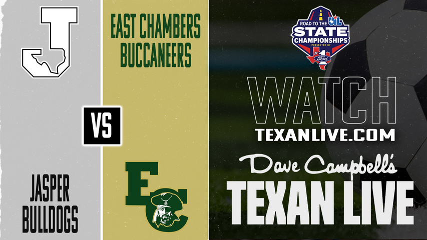 Jasper vs East Chambers – 7:00 PM – 03/20/2026 – Boys Soccer – Bi-District - Playoffs – Live from Doggett Stadium