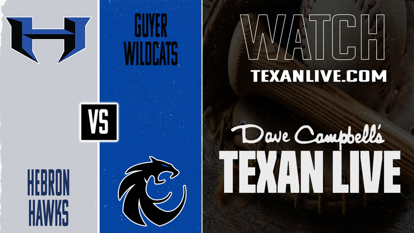 Hebron vs Guyer – 7:00 PM – 03/24/2026 – Baseball – Live from The Ballpark at Guyer