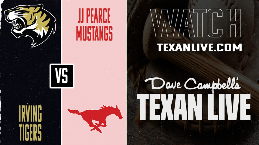 Irving vs Jj Pearce – 7:00 PM – 03/27/2026 – Baseball – Live from Mustang Ballpark