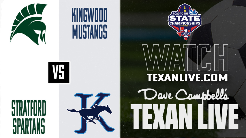 Stratford vs Kingwood – 7:00 PM – 03/27/2026 – Girls Soccer – Regional Semifinals - Playoffs - Live from Tomball ISD Stadium