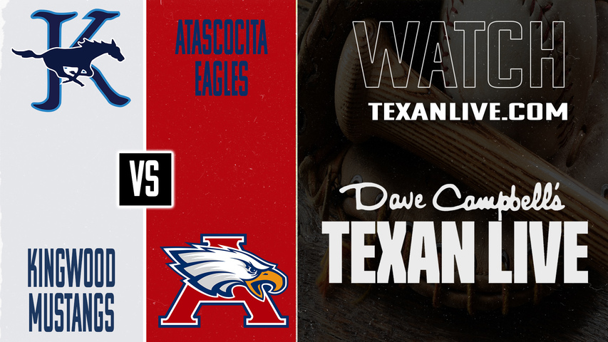 Kingwood vs Atascocita – 7:00 PM – 03/31/2026 – Baseball – Live from Atascocita High School