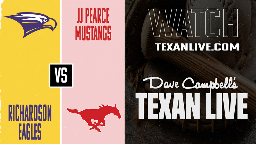 Richardson vs JJ Pearce – 7:00 PM – 03/31/2026 – Baseball – Live from Mustang Ballpark