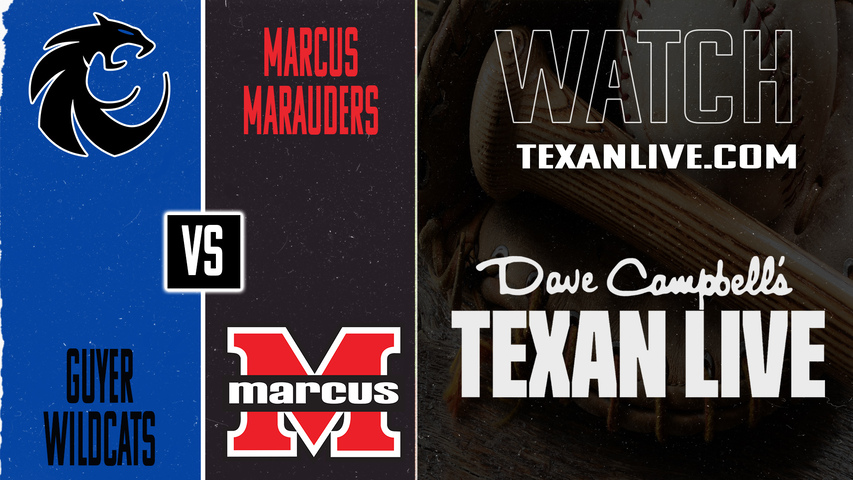 Guyer vs Flower Mound Marcus – 7:00 PM – 04/02/2026 – Baseball – Live from Marauder Park