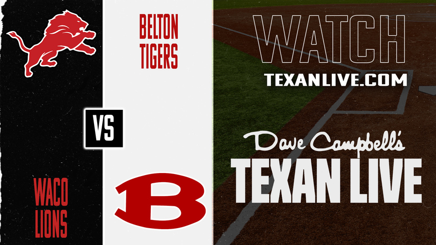 Waco vs Belton – 7:00 PM – 04/02/2026 – Softball – Live from Belton High School