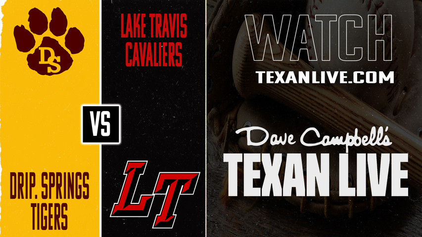 Lake Travis vs Dripping Springs – 7:30 PM – 04/02/2026 – Baseball – Live from Dripping Springs High School