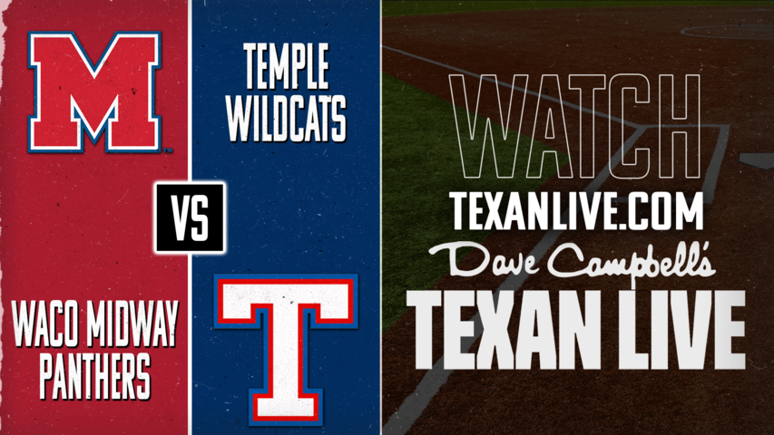 Waco Midway vs Temple – 7:00 PM – 04/02/2026 – Softball – Live from Temple High School