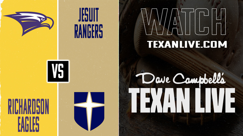 Richardson vs Dallas Jesuit – 7:00 PM – 04/07/2026 – Boys Baseball – Live from Wright Field