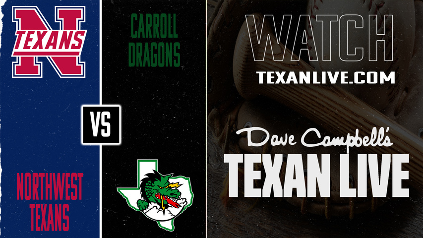 Northwest vs Southlake Carroll – 7:00 PM – 04/10/2026 – Boys Baseball – Live from Dragon Baseball Complex