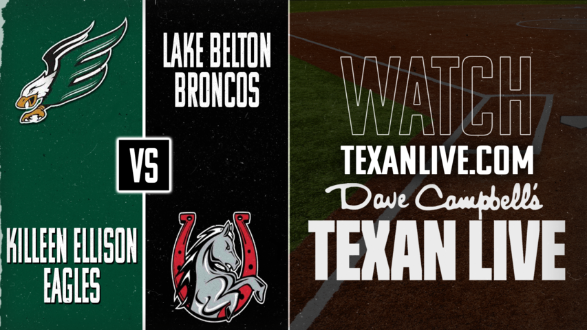 Killeen Ellison vs Lake Belton – 7:00 PM – 04/10/2026 – Softball – Live from Lake Belton High School