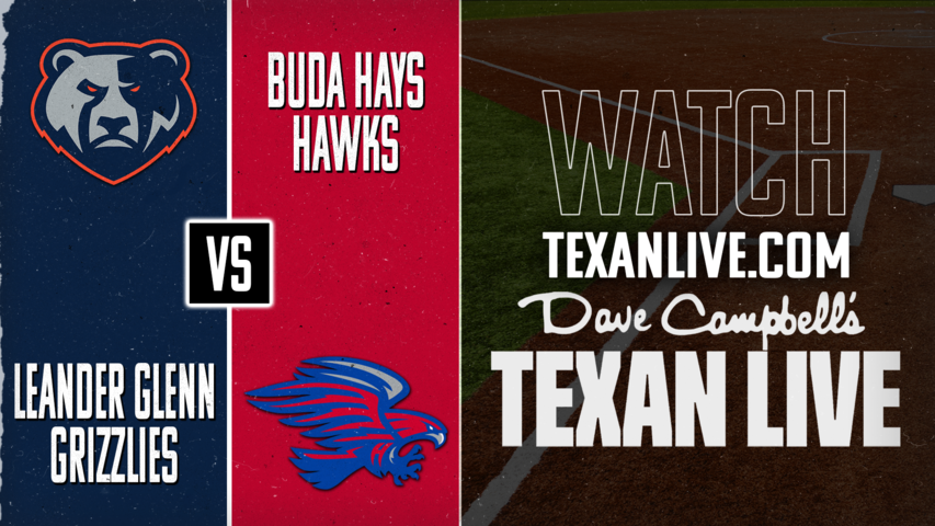Leander Glenn vs Buda Hays – 7:00 PM – 04/10/2026 – Softball – Live from Buda Hays High School