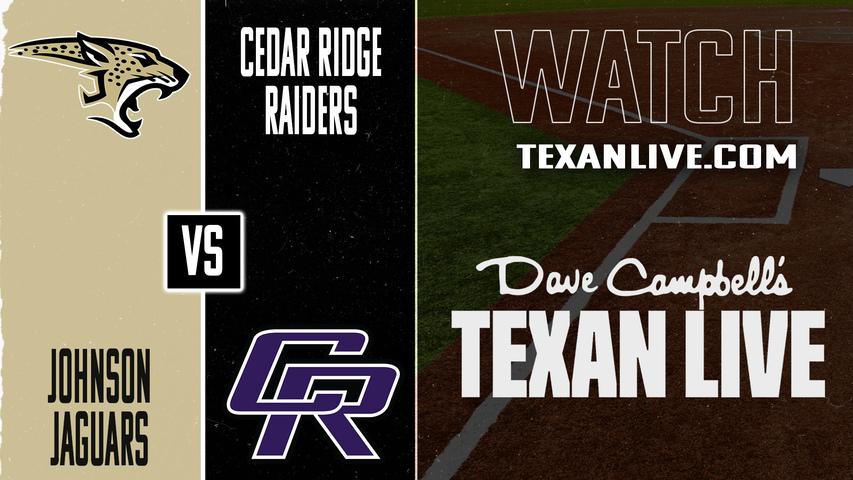 Buda Johnson vs Cedar Ridge – 7:00 PM – 04/14/2026 – Softball – Live from Cedar Ridge High School