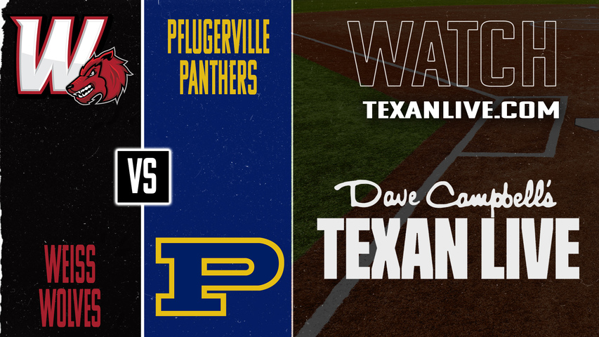 Weiss vs Pflugerville – 7:00 PM – 04/14/2026 – Softball – Live from Pflugerville High School