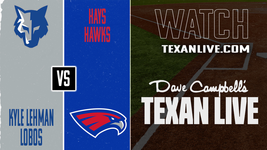 Kyle Lehman vs Buda Hays – 7:00 PM – 04/17/2026 – Softball – Live from Buda Hays High School