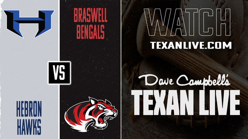 Hebron vs Braswell – 7:00 PM – 04/17/2026 – Baseball – Live from Braswell Baseball Field
