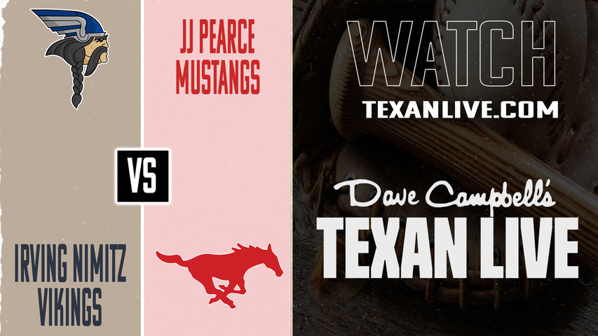 Nimitz vs JJ Pearce – 7:00 PM – 04/17/2026 – Baseball – Live from Mustang Ballpark