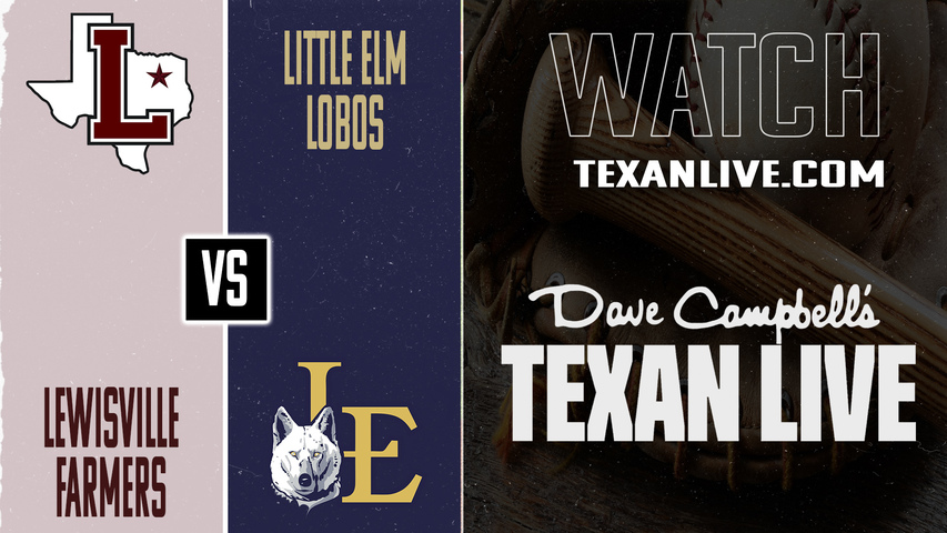 Lewisville vs Little Elm – 7:00 PM – 04/24/2026 – Boys Baseball – Live from The Backyard at Little Elm