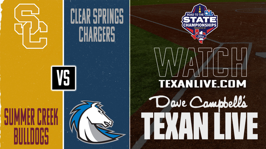Summer Creek vs Clear Springs – 6:30 PM – 04/23/2026 – One Game Playoff - Softball – Bi-District – Playoffs – Live from Summer Creek High School