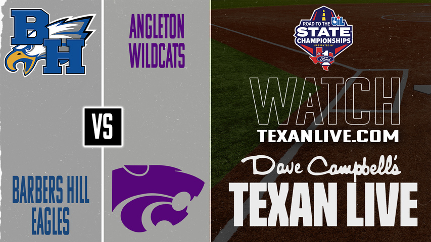 Barbers Hill vs Angleton – 6:30 PM – 04/24/2026 – Game One - Softball – Bi-District – Playoffs – Live from Angleton High School