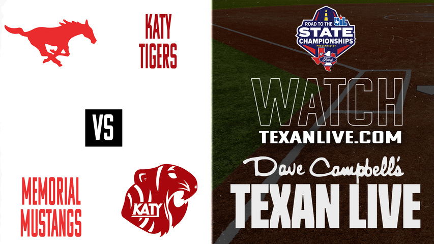 Spring Branch Memorial vs Katy – 6:00 PM – 04/30/2026 – One Game Series – Area Round - Playoffs - Softball – Live from Tompkins High School