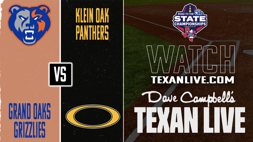 Klein Oak vs Grand Oaks – 6:00 PM – 04/30/2026 – Game One – Area Round - Playoffs - Softball – Live from Grand Oaks High School