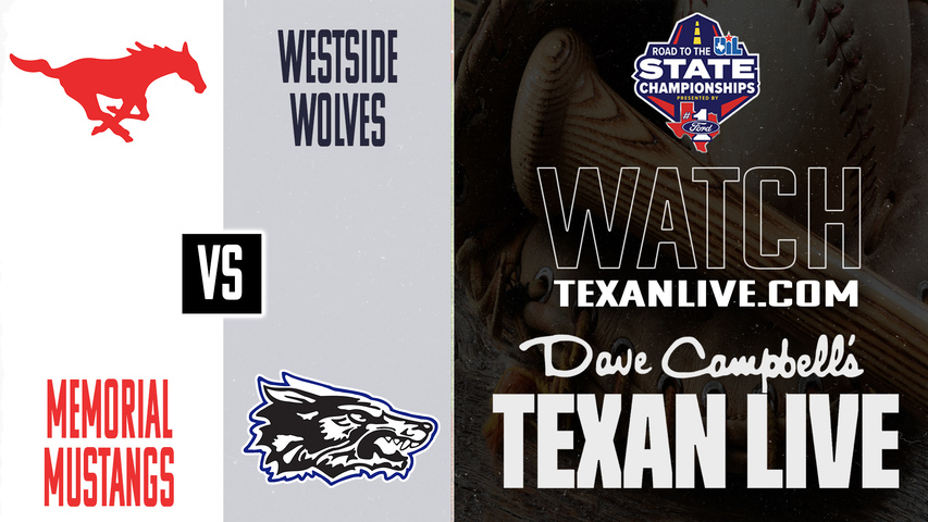 Spring Branch Memorial vs Houston Westside – 6:00 PM – 05/01/2026 – Game Three – Bi-District - Playoffs - Baseball – Live from Memorial High School