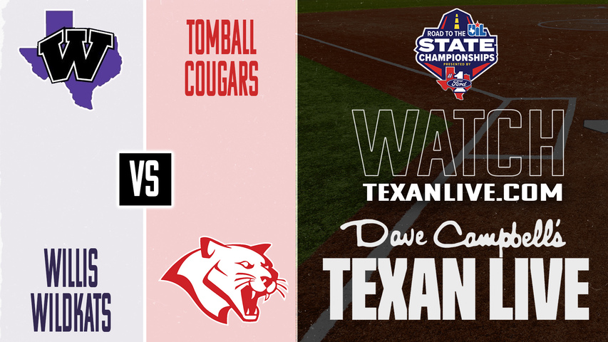 Willis vs Tomball – 6:30 PM – 05/01/2026 – One Game Series – Area Round - Playoffs - Softball – Live from Tomball High School