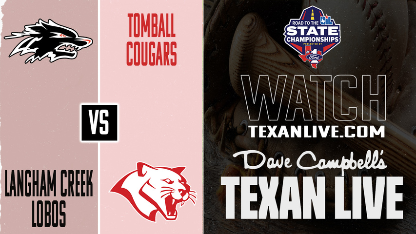 Langham Creek vs Tomball – 12:00 PM – 05/02/2026 – Game Three (if needed) – Bi-District - Playoffs - Baseball – Live from Tomball High School