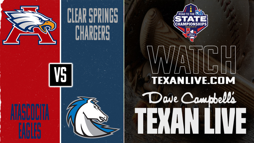 Clear Springs vs Atascocita – 11:00AM - 05/02/2026– Game Two – Bi-District - Playoffs - Baseball – Live from Atascocita High School