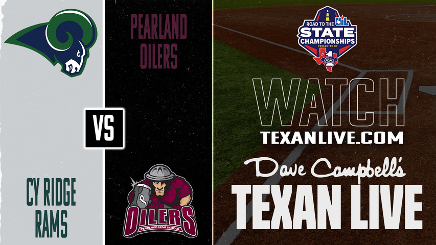 Cy Ridge vs Pearland – 6:30 PM – 05/06/2026 – Game One - Regional Semifinals - Playoffs - Softball – Live from Cy Falls High School