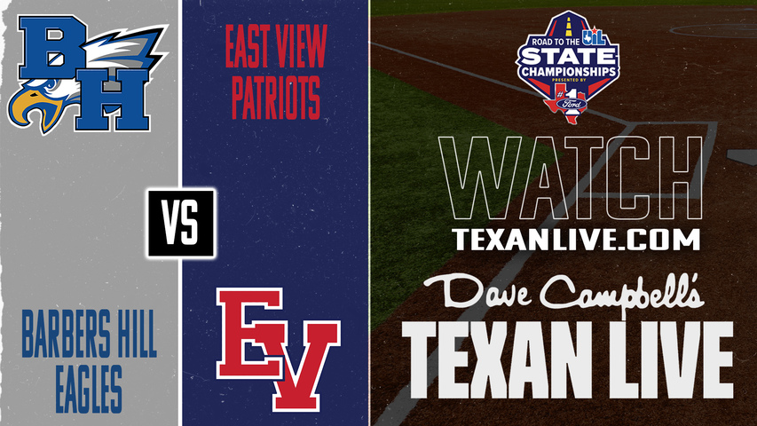 Barbers Hill vs East View – 7:00 PM – 05/07/2026 – One Game Playoff - Regional Semifinals - Playoffs - Softball – Live from Barbers Hill High School