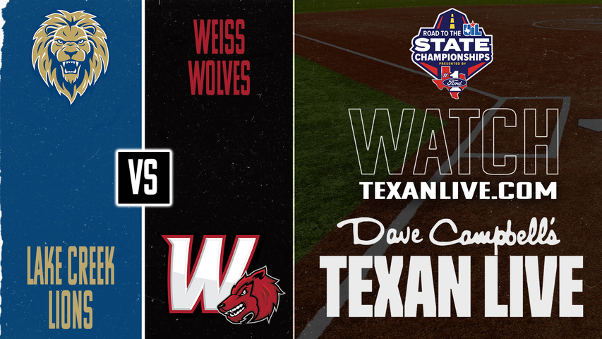 Lake Creek vs Weiss – 5:00 PM – 05/07/2026 – Game One - Regional Semifinals - Playoffs - Softball – Live from Mumford High School
